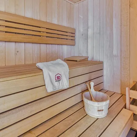 شقة Apartament Luxury Penthouse Angelika C2 Z Sauna I Klimatyzacja - 5D Apartamenty Świeradów-Zdrój